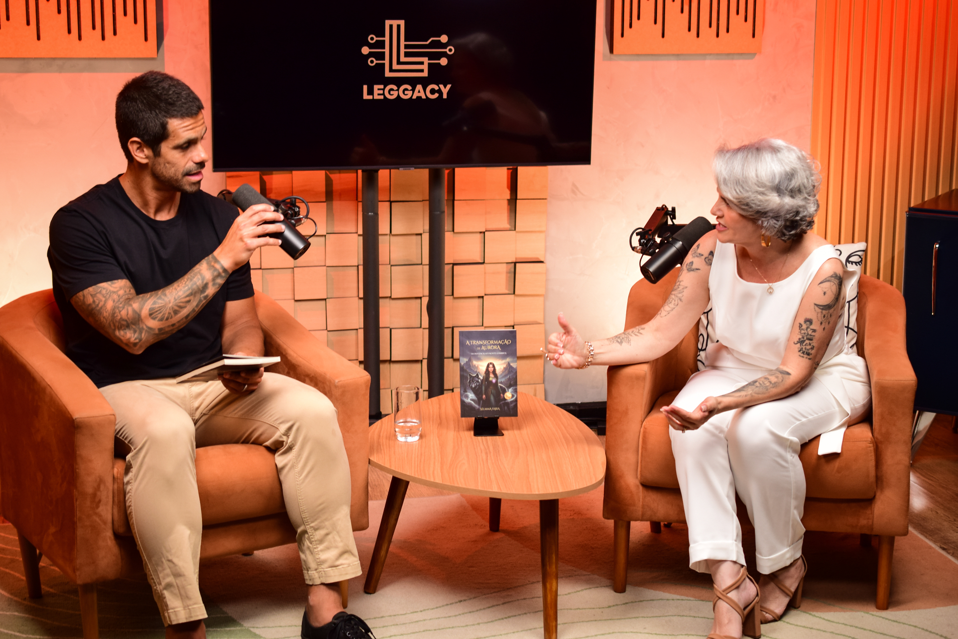 Entrevista exclusiva com Arnaldo Neto no estúdio Leggacy